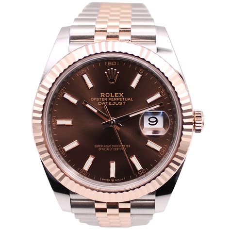 rolex chocolate dial tone